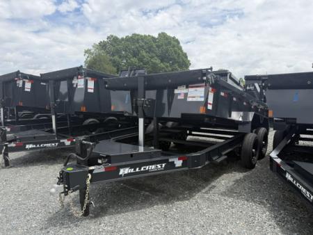 New 2026 Hillcrest Trailers 7x16 Dump Trailer