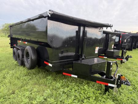 New 2026 Texas Pride Trailers 7x16ft Dump Trailer 16k