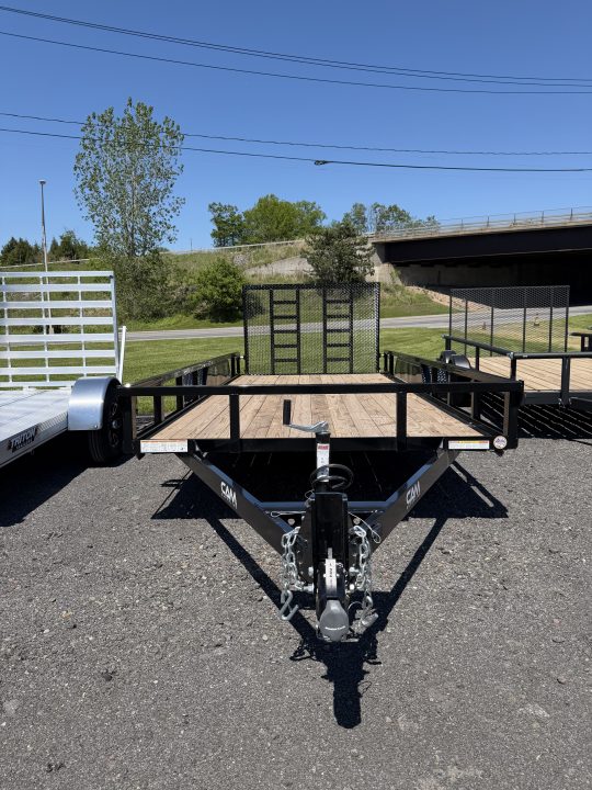 New 2026 Cam Superline 7X16 Tube Top Utility Trailer 7K
