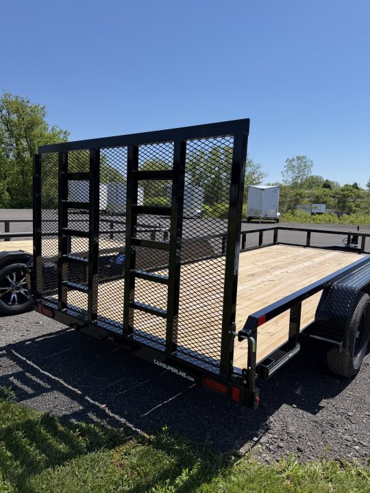 New 2026 Cam Superline 7X16 Tube Top Utility Trailer 7K