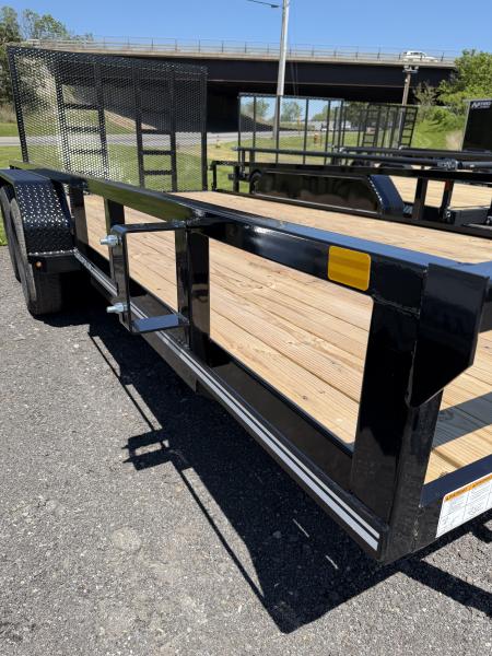 New 2026 Cam Superline 7X16 Tube Top Utility Trailer 7K