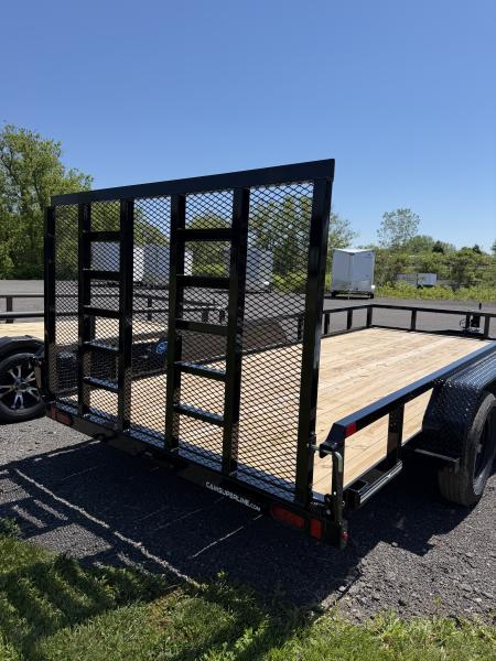 New 2026 Cam Superline 7X16 Tube Top Utility Trailer 7K