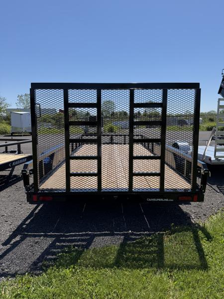 New 2026 Cam Superline 7X16 Tube Top Utility Trailer 7K