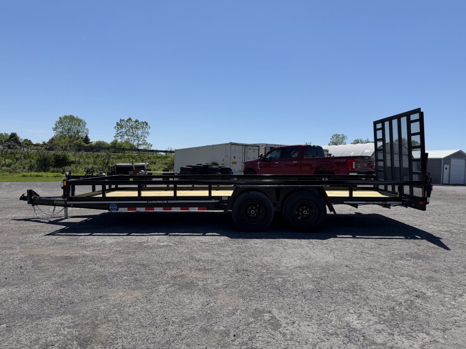 New 2026 Cam Superline 7X20 Tube Top Utility Trailer 10K