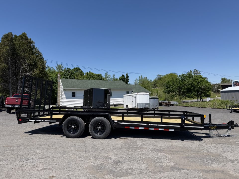 New 2026 Cam Superline 7X20 Tube Top Utility Trailer 10K