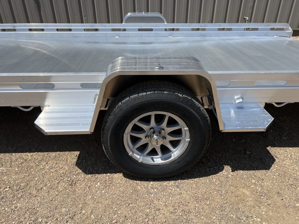 New 2027 Aluma 15' Tiltbed 7815S Aluminum Utility Trailer