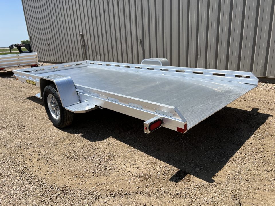 New 2027 Aluma 15' Tiltbed 7815S Aluminum Utility Trailer