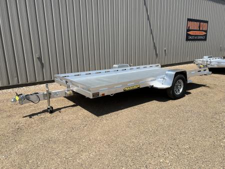 New 2027 Aluma 15' Tiltbed 7815S Aluminum Utility Trailer