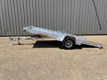 New 2027 Aluma 15' Tiltbed 7815S Aluminum Utility Trailer