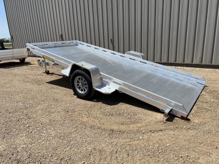 New 2027 Aluma 15' Tiltbed 7815S Aluminum Utility Trailer