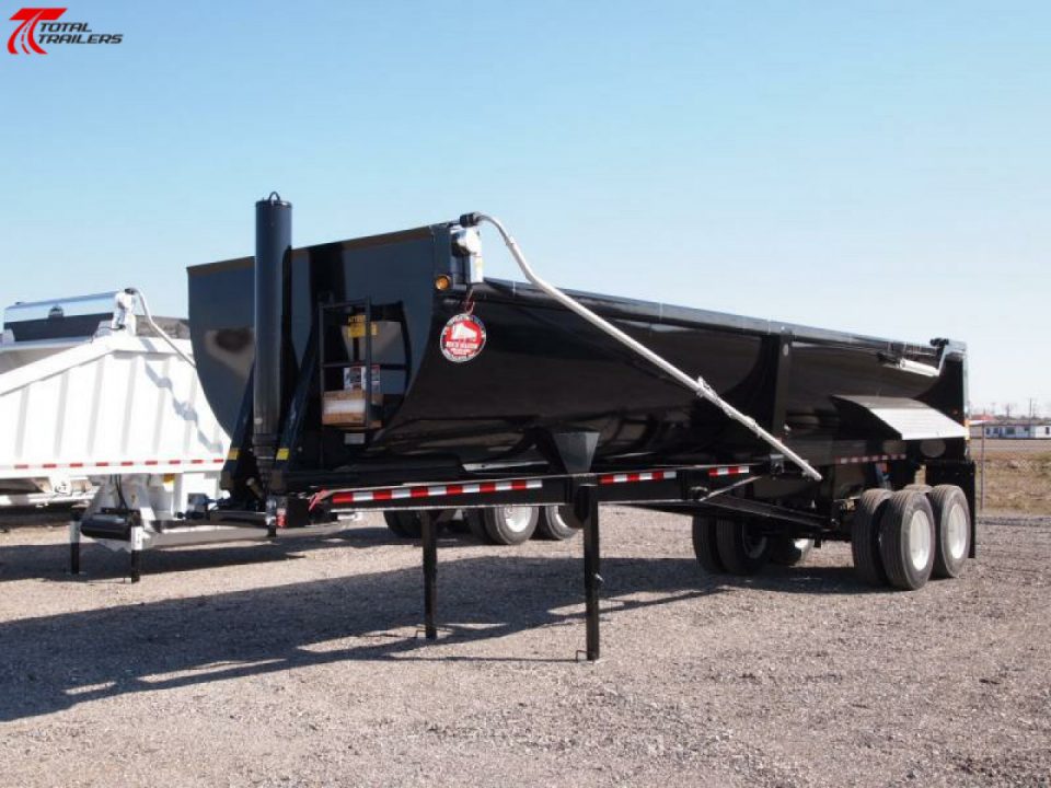 New 32' CTS Rock Master Quarter Frame Dump Trailer
