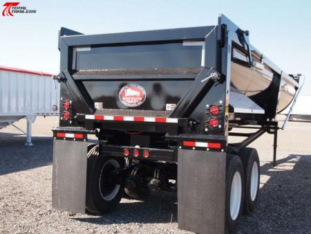 New 28' CTS Rock Master Quarter Frame Dump Trailer