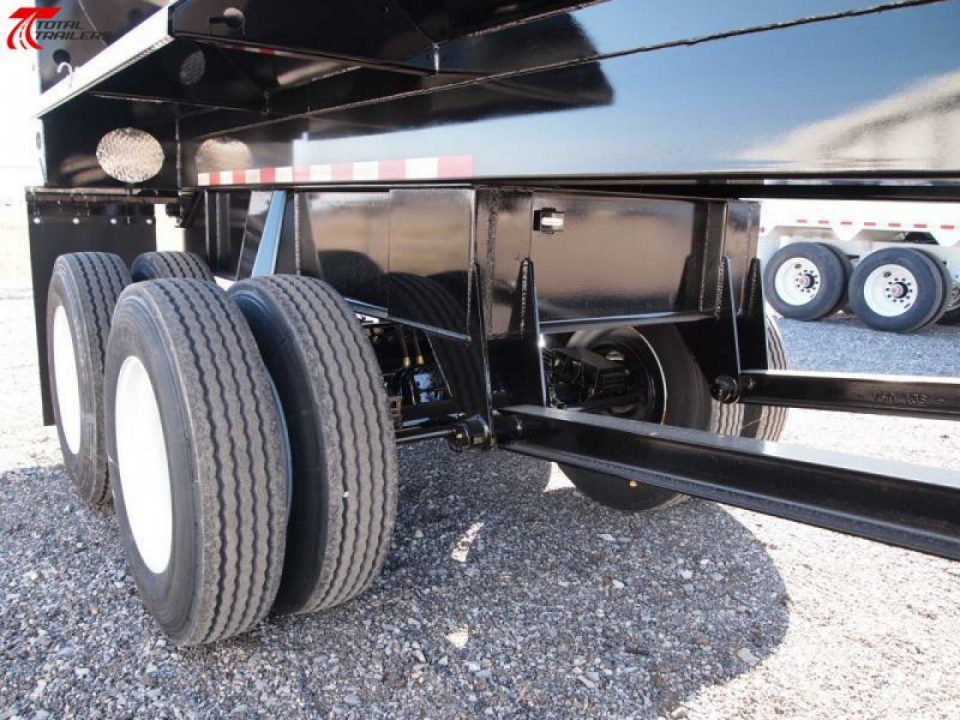 New 28' CTS Rock Master Quarter Frame Dump Trailer