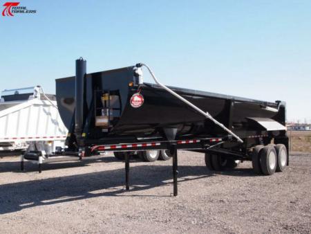New 28' CTS Rock Master Quarter Frame Dump Trailer