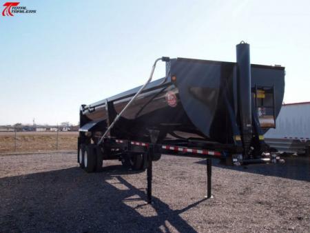 New 28' CTS Rock Master Quarter Frame Dump Trailer