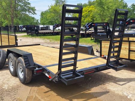 New 2026 AMO 82x16 14K Equipment Trailer