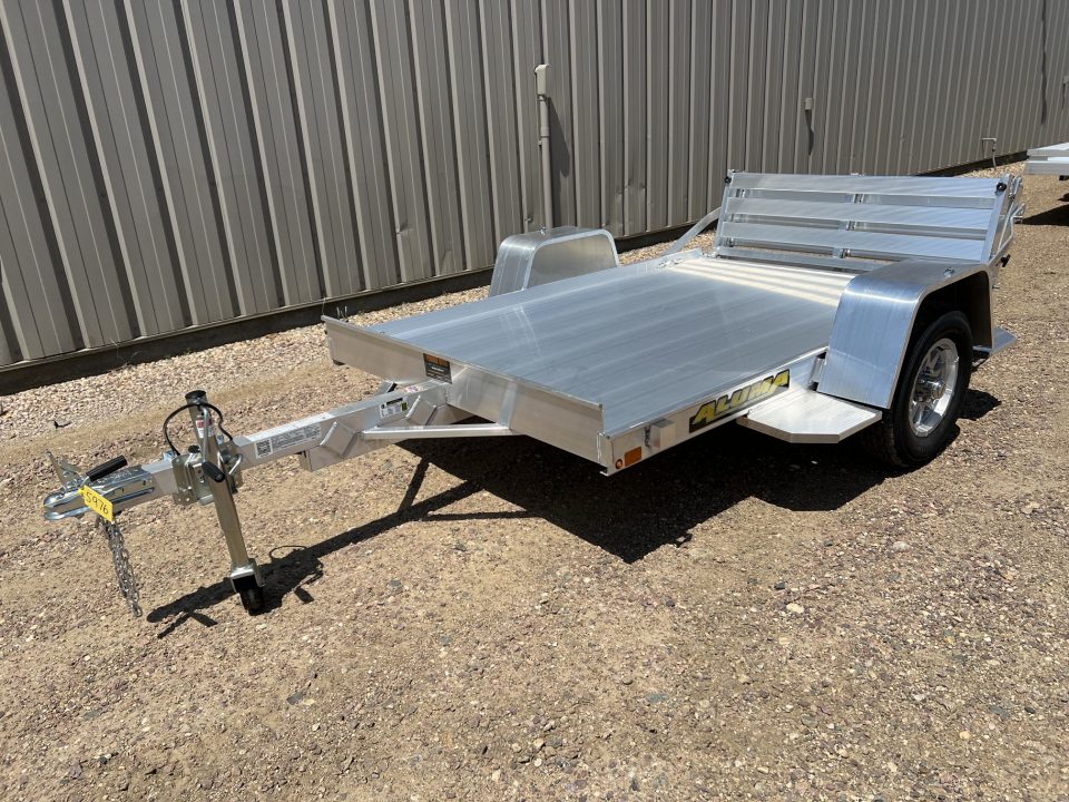 New 2027 Aluma 8' Aluminum Utility 638BT Utility Trailer