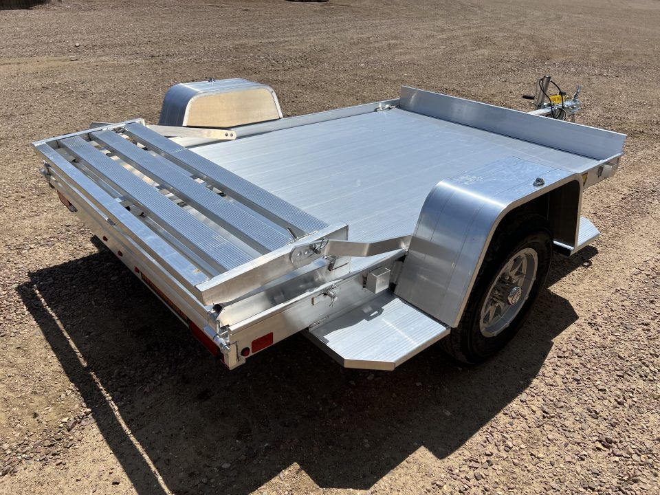 New 2027 Aluma 8' Aluminum Utility 638BT Utility Trailer
