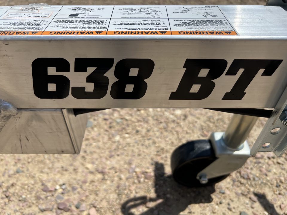 New 2027 Aluma 8' Aluminum Utility 638BT Utility Trailer