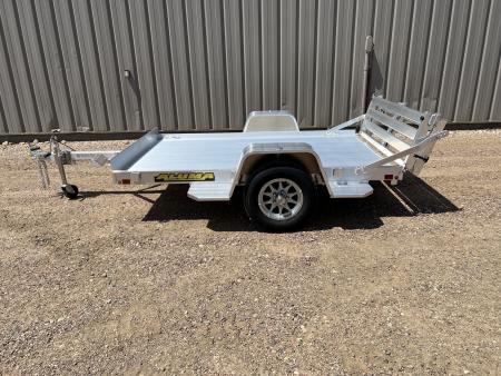 New 2027 Aluma 8' Aluminum Utility 638BT Utility Trailer