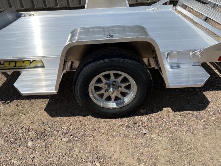 New 2027 Aluma 8' Aluminum Utility 638BT Utility Trailer