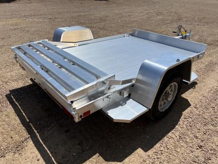 New 2027 Aluma 8' Aluminum Utility 638BT Utility Trailer
