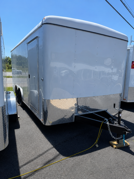 New 2026 CARRY-ON 8.5X18CGR Tandem Axle Cargo / Enclosed Trailer - Round Nose, Round Roof, Extra Height
