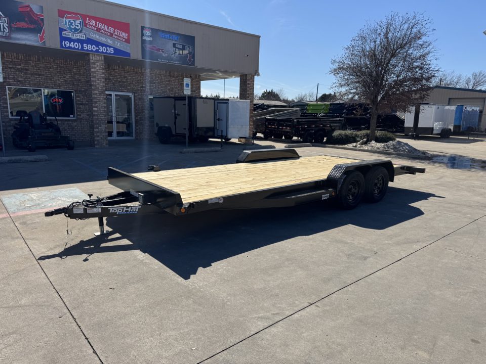 New 2026 Top Hat Trailers DC07 20X83 Car Hauler