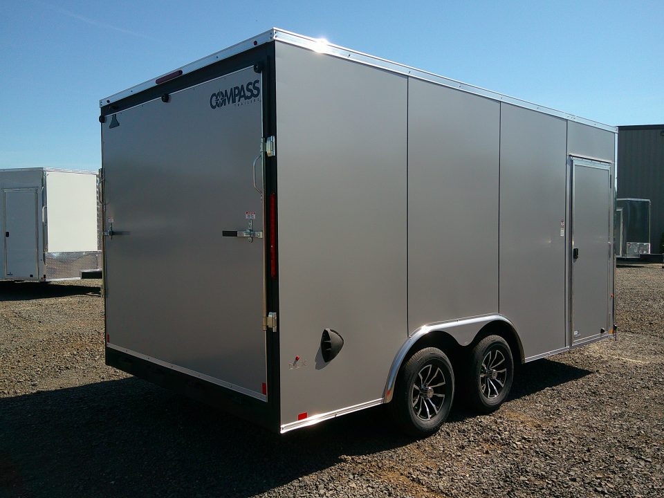 New 2026 Compass 7K Enclosed Trailer