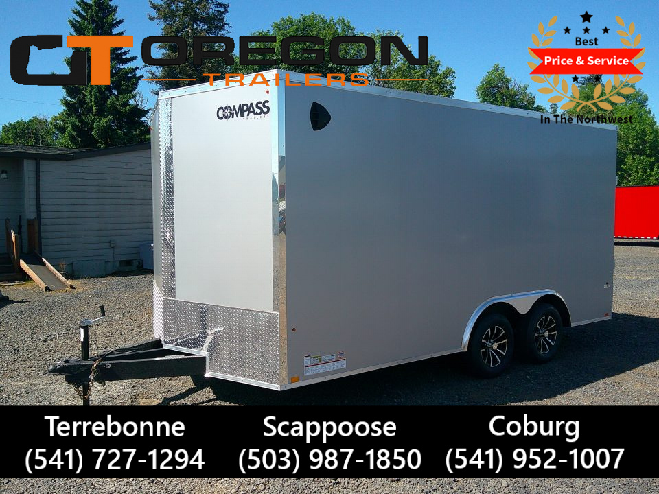 New 2026 Compass 7K Enclosed Trailer