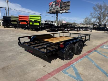 New 2026 Top Hat Trailers LDT 12X77 Utility Trailer