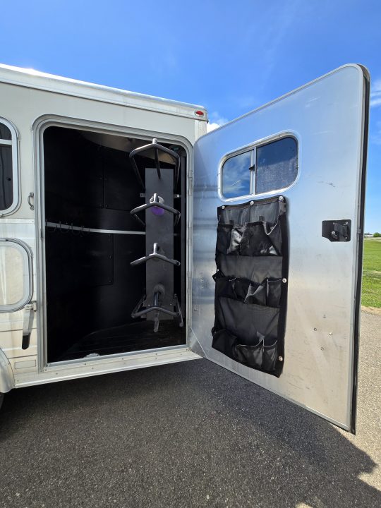 Used 2008 Logan Coach Aluminum XTR 3 Horse Trailer