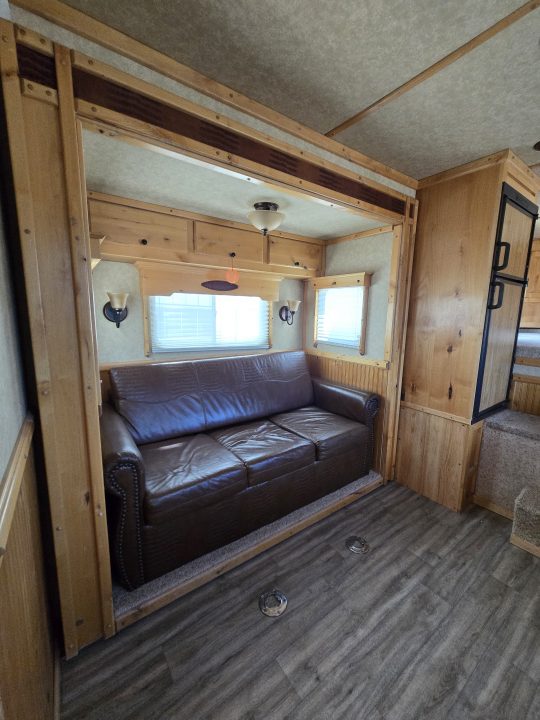 Used 2008 Logan Coach Aluminum XTR 3 Horse Trailer