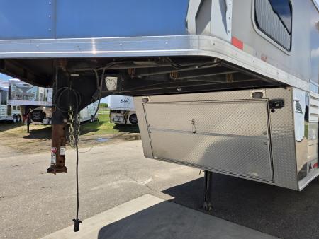 Used 2008 Logan Coach Aluminum XTR 3 Horse Trailer