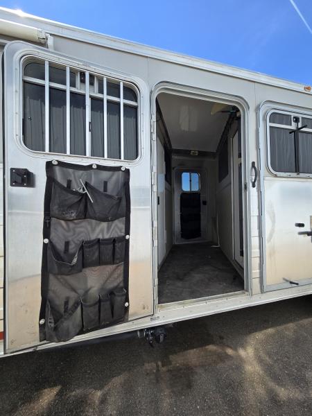 Used 2008 Logan Coach Aluminum XTR 3 Horse Trailer