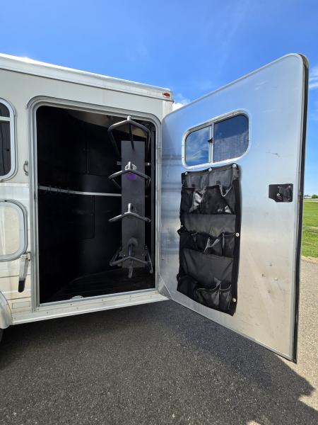 Used 2008 Logan Coach Aluminum XTR 3 Horse Trailer