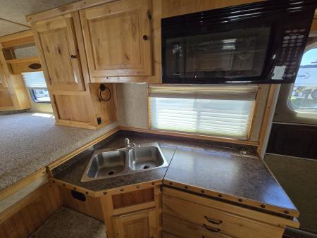 Used 2008 Logan Coach Aluminum XTR 3 Horse Trailer