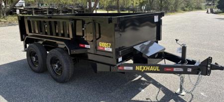 New 2026 Nexhaul 6X10 10K Dump Trailer