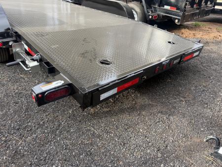 New 2026 Top Hat Trailers 83X20 10K All Steel Deck Carhauler Utility Trailer