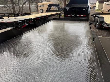 New 2026 Top Hat Trailers 83X20 10K All Steel Deck Carhauler Utility Trailer