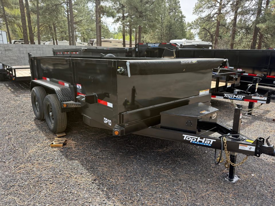 New 2026 Top Hat Trailers 12X77" DP 10 Dump Trailer