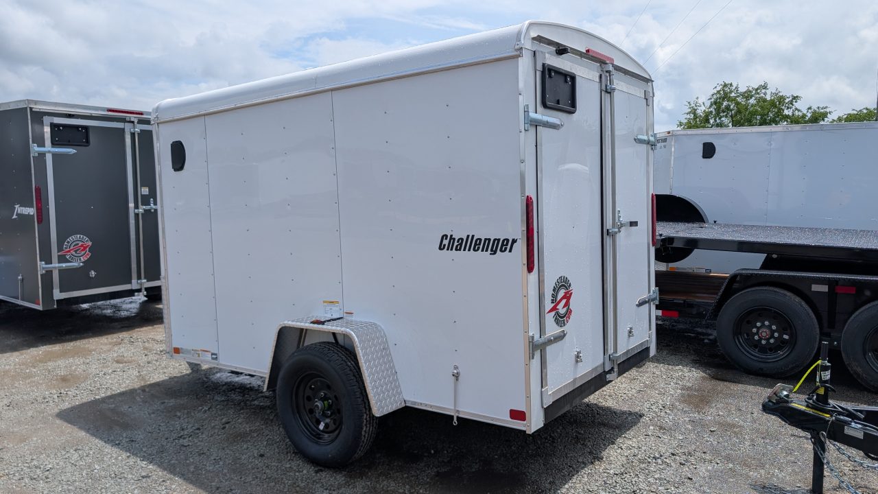 New 2026 Homesteader 6x12 Challenger Cargo Trailer w/ Barn Doors