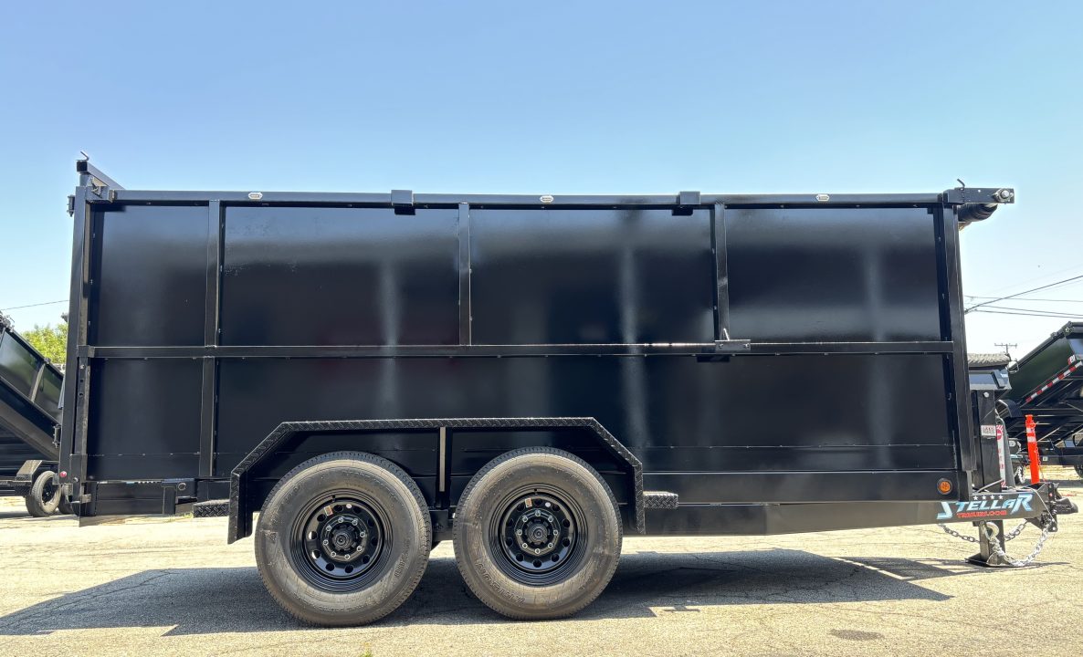 New 2027 Stellar Trailers 8.5x14x414 Dump Trailer