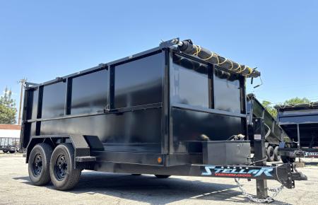 New 2027 Stellar Trailers 8.5x14x414 Dump Trailer