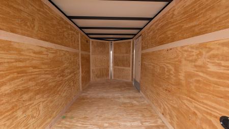 New 2026 Homesteader 6x12 Intrepid V-Nose Cargo Trailer w/ Barn Doors