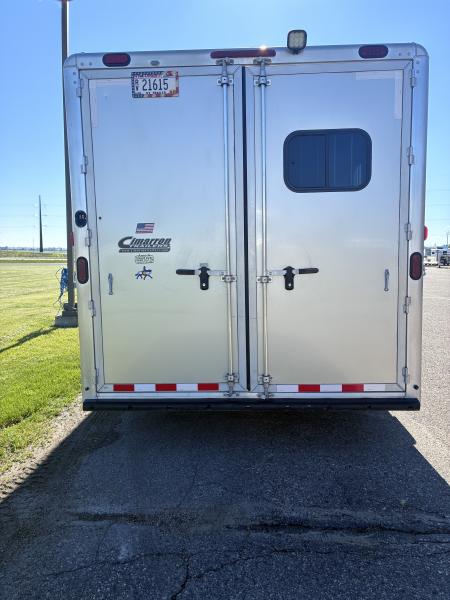 Used 2015 Cimarron Trailers 3H 13'LQ Horse Trailer
