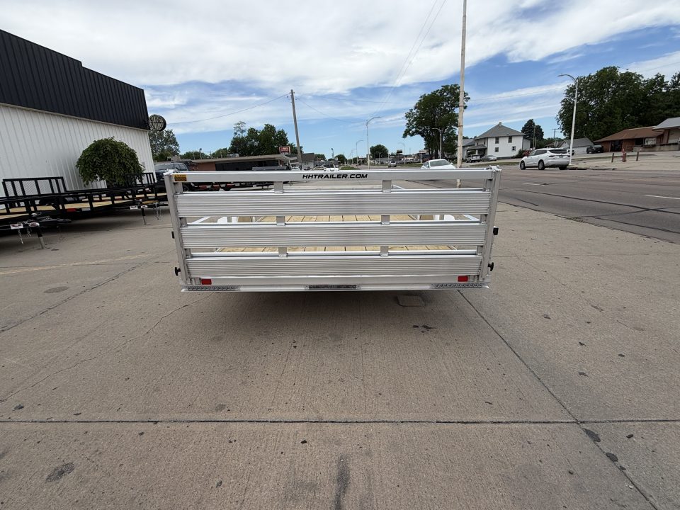 New 2026 H&H Trailers 82X14 RAIL SIDE Utility Trailer