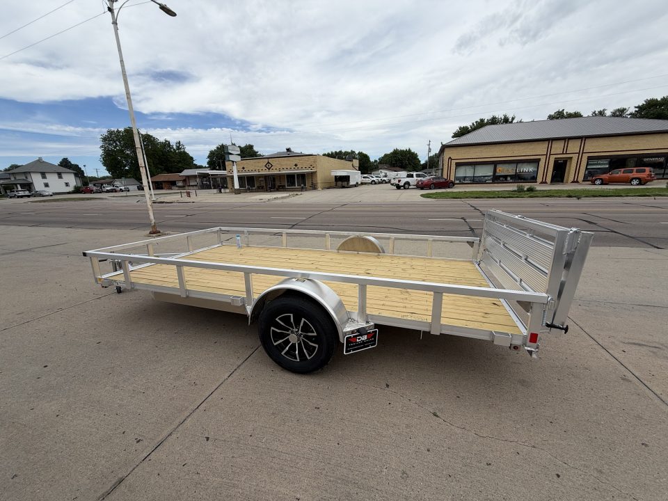 New 2026 H&H Trailers 82X14 RAIL SIDE Utility Trailer