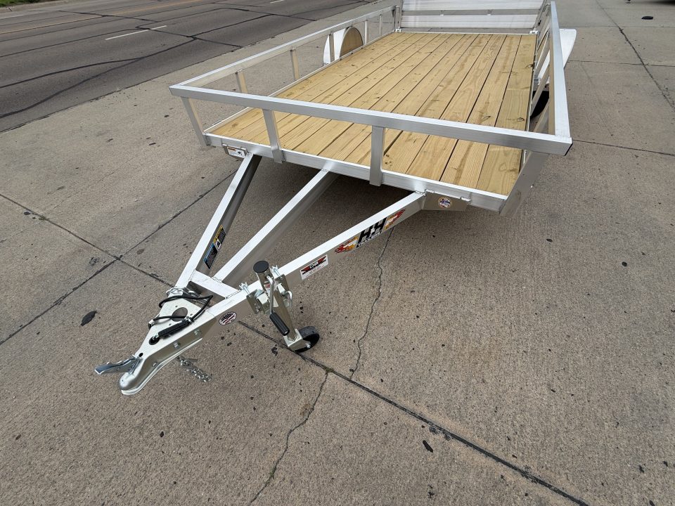 New 2026 H&H Trailers 82X14 RAIL SIDE Utility Trailer