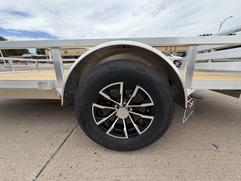 New 2026 H&H Trailers 82X14 RAIL SIDE Utility Trailer